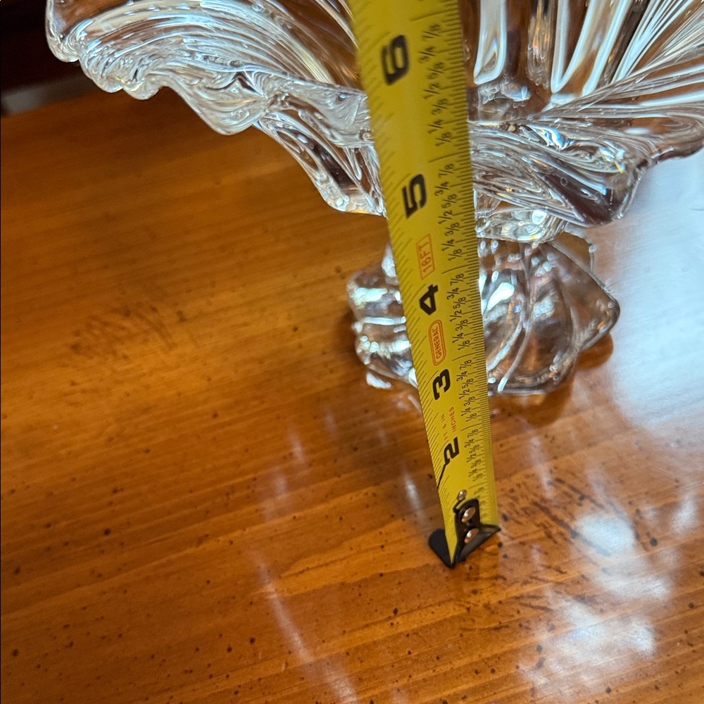 Mikasa Crystal Pedestal Bowl - Picture 5 of 5
